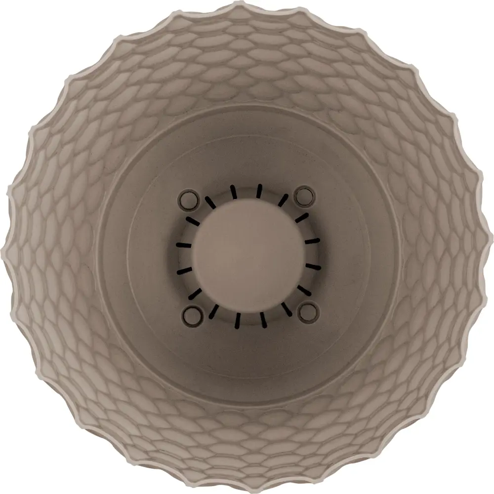 Горшок цветочный Ingreen Wave ø27 см h25.3 см v10 л пластик французский платан STLM-2044600 - Вид №2