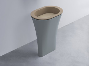 AMLA65-AN+AMPILO-AV+AMCOLO-BR Раковина Amedeo Ovale отдельностоящая cielo Enjoy + Amedeo