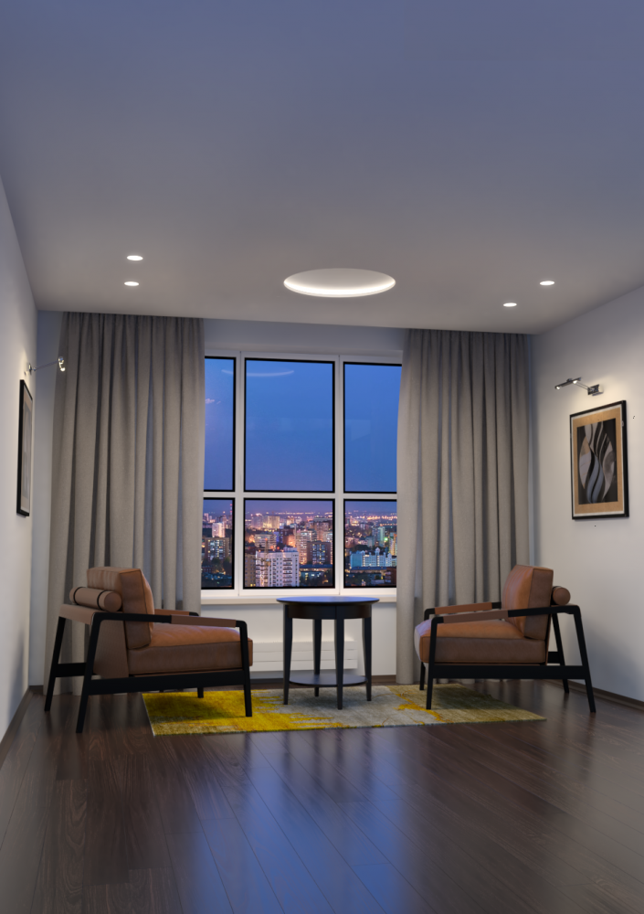 SN 410 Встраиваемый купольный гипсовый светильник Stellanova ATLAS 720  - Вид №2