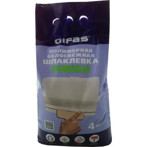 Шпаклевка полимерная Gifas Finish 4 кг