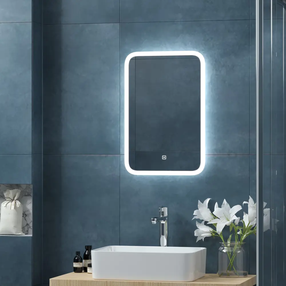 Зеркало Santreyd Light Led с LED-подсветкой для ванной 40×60 см 86222820 STLM-0067057