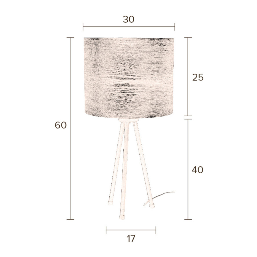 Лампа настольная Woodland Dutchbone 5200011 - Вид №8