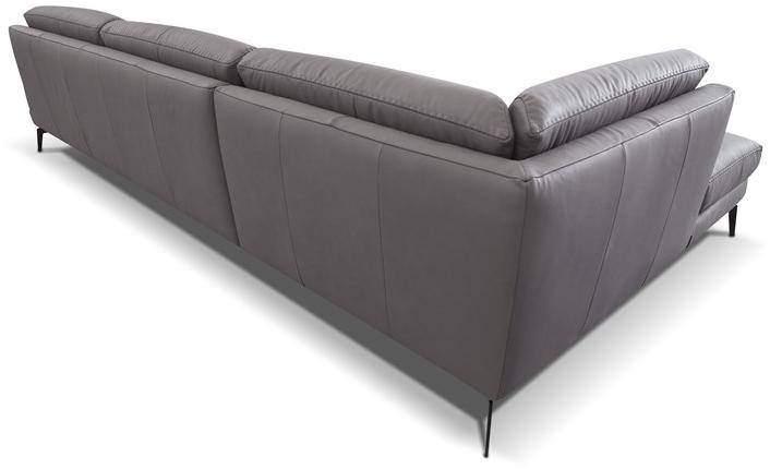 Rossini Sofas Секционный угловой диван в коже Narciso sun-id-1468501 - Вид №2