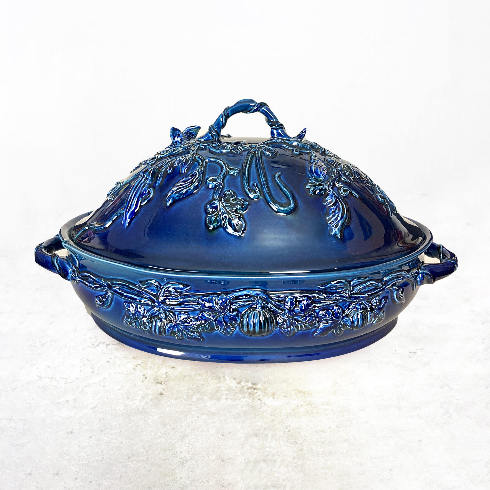 Блюдо для рагу Красный/роспись PROVANSFAIENCE sun-id-994754 - Вид №6