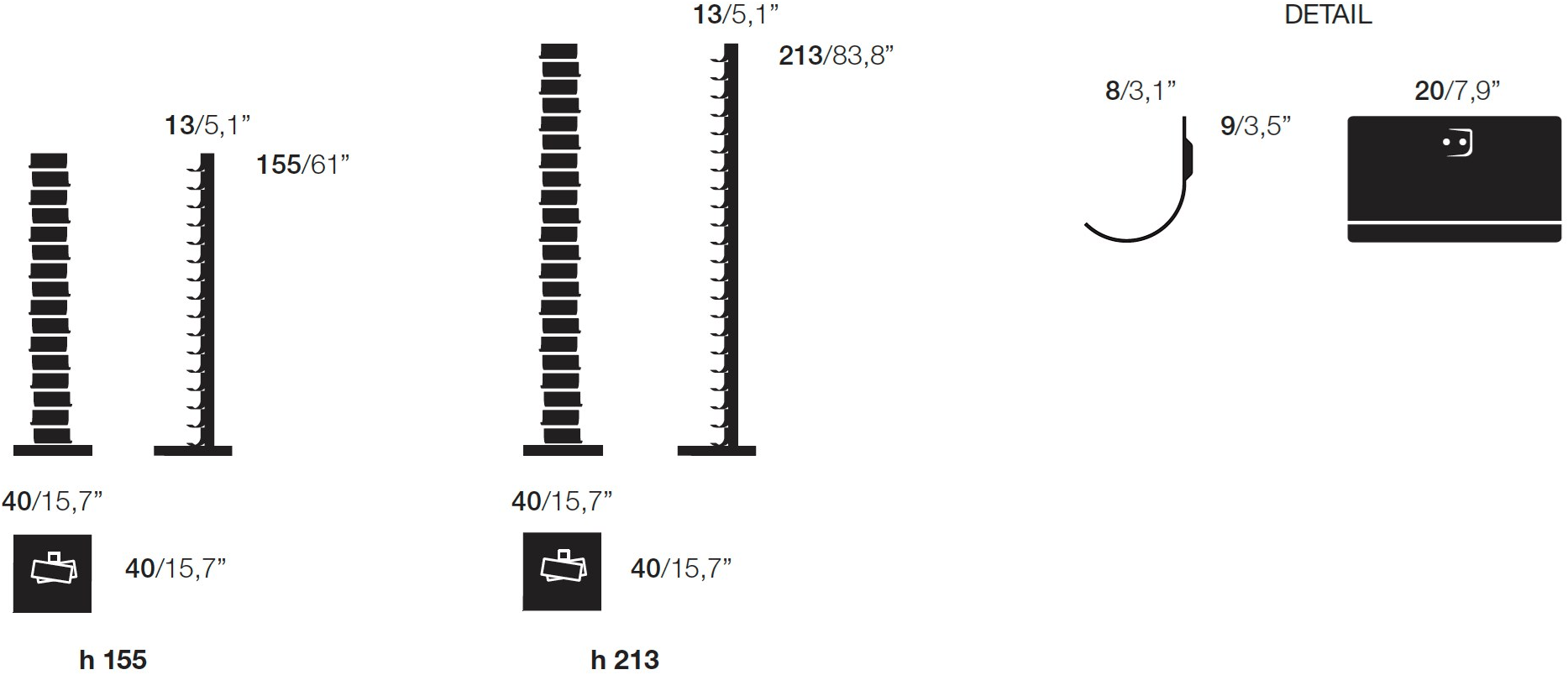Opinion Ciatti Держатель для бутылок из металла Ptolomeo sun-id-1422297 - Вид №5