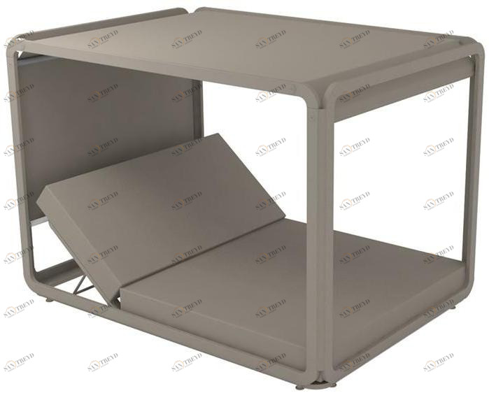 Ezpeleta Садовая клумба с алюминием и зонтиком из dralon® Ibiza sun-id-1483832