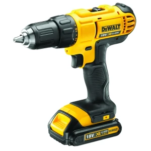 Дрель-шуруповерт аккумуляторная Dewalt DCD771S2P 18 В Li-Ion, 2х1.5 Ач