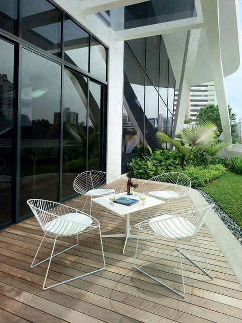 arper Садовое кресло из стали Leaf sun-id-1369790 - Вид №5