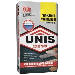 Финишный наливной пол Unis Горизонт 20 кг