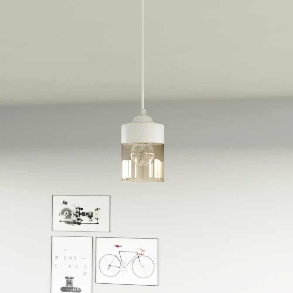 Подвесной светильник INSPIRE Amber с янтарным стеклом 85113383 STLM-0058960 - Вид №12