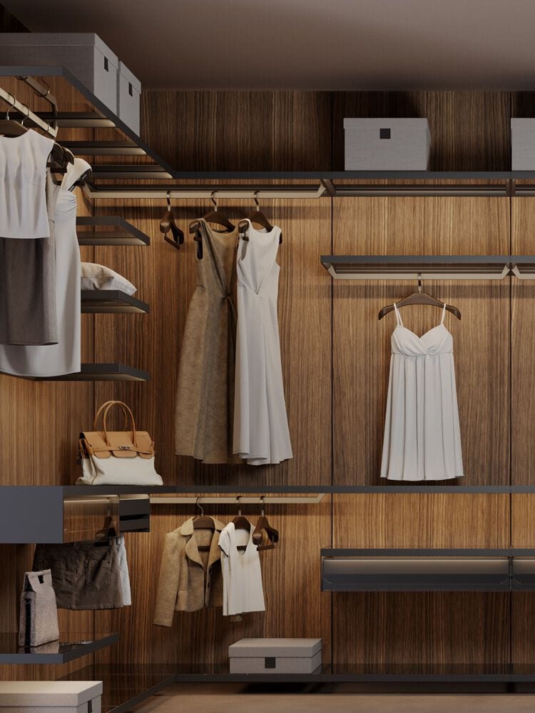 Модульная система для оснащения стен и гардеробных SALICE LUXER ARCH-00085420 - Вид №5