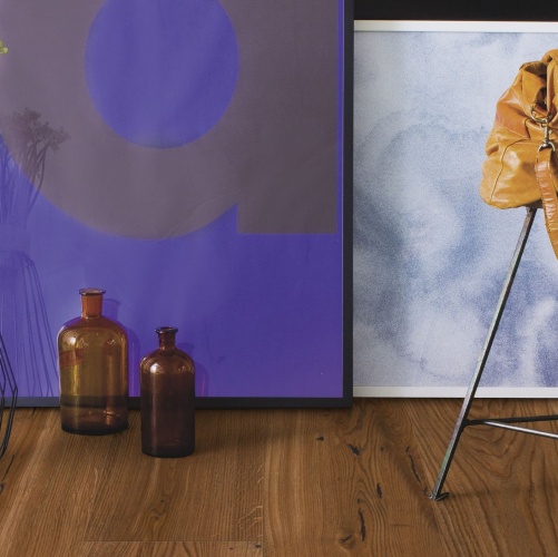 Инженерная доска Boen Chalet Antique Дуб Натур (Гладкая) 2000-4000х250 мм 2100410026 - Вид №4