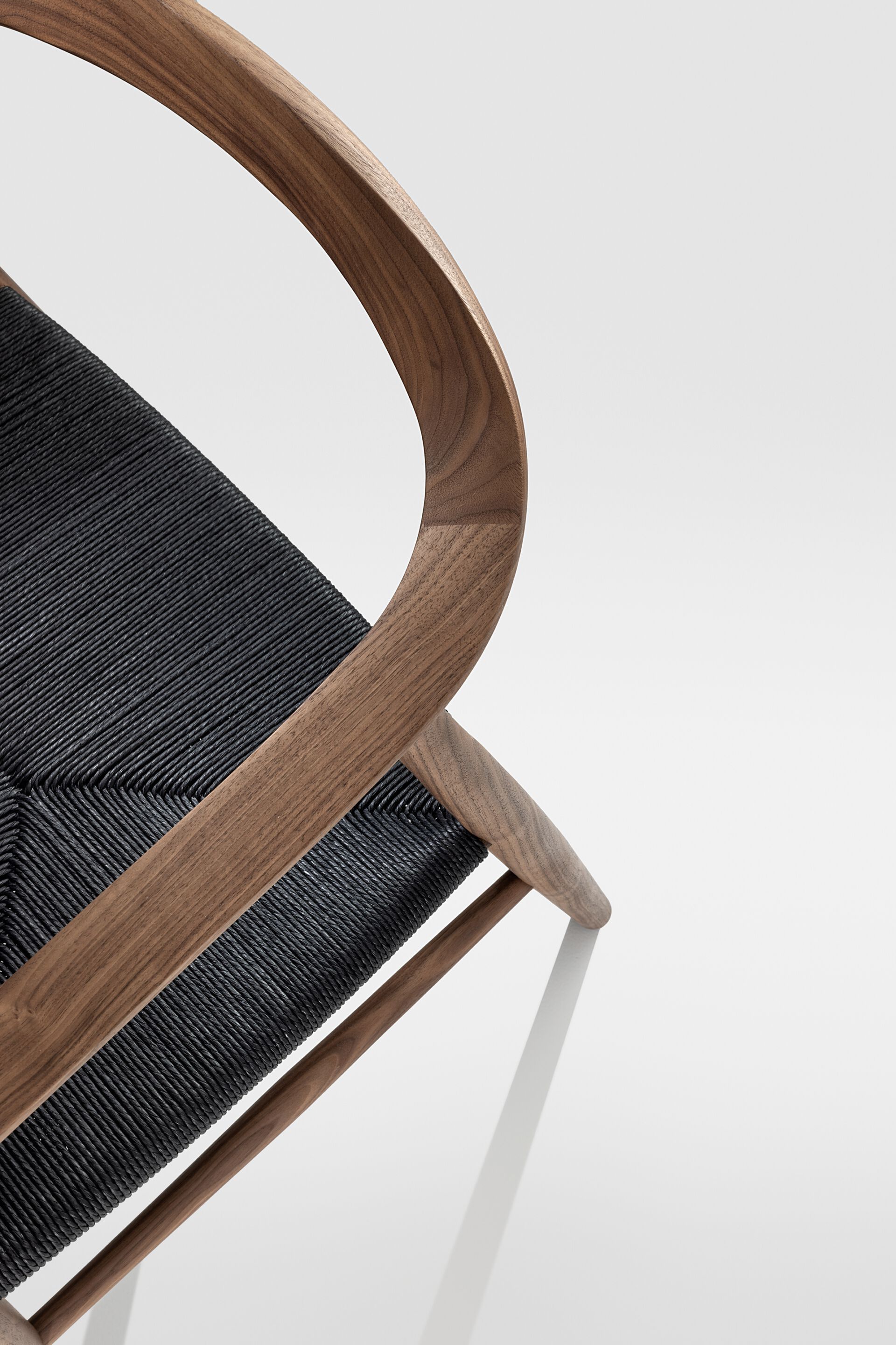 Деревянный стул с подлокотниками ZEITRAUM Кожа ARCH-00020084 - Вид №5