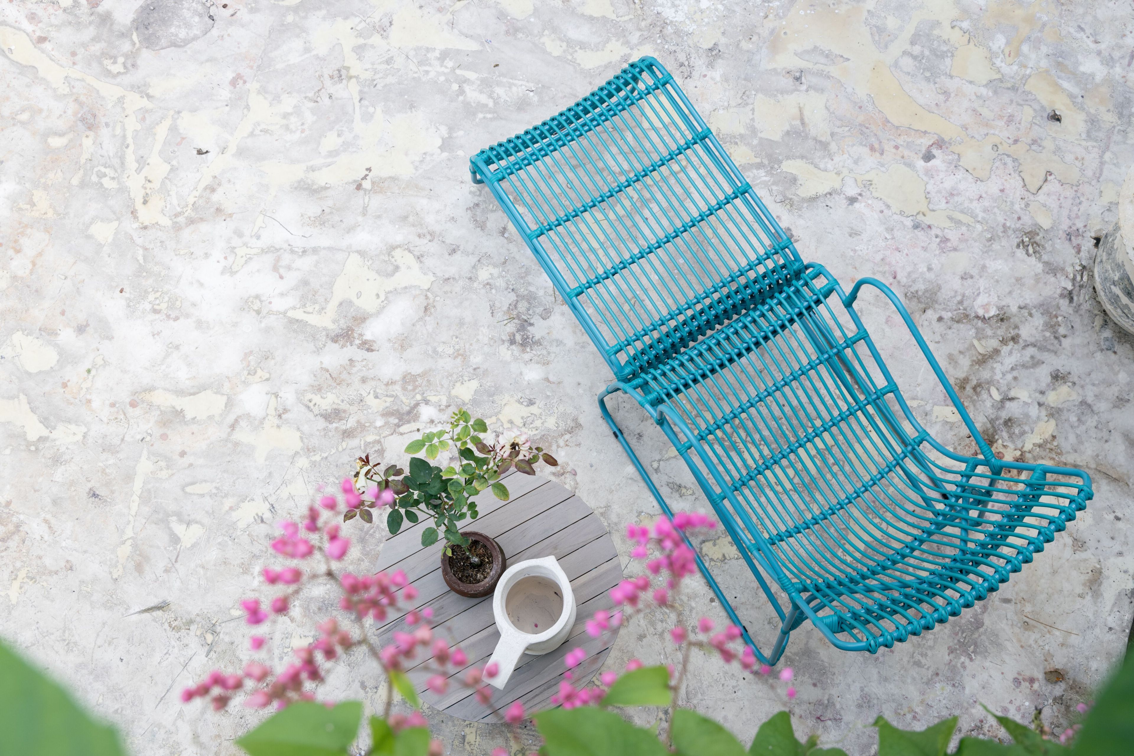 Алюминиевая Садовая кровать с подлокотниками cbdesign Lucie ARCH-00016885