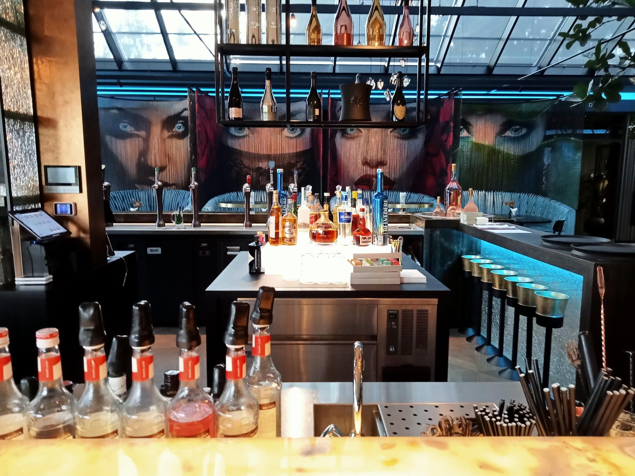 Алюминиевая проволочная палатка Kriskadecor SPACE DIVIDER - RESTAURANT ARCH-00050833 - Вид №21