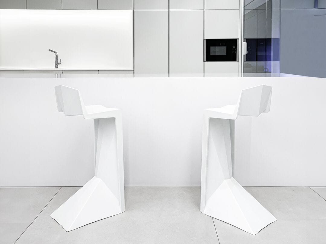 Полипропиленовый садовый стул Vondom воксель ARCH-00019471 - Вид №2