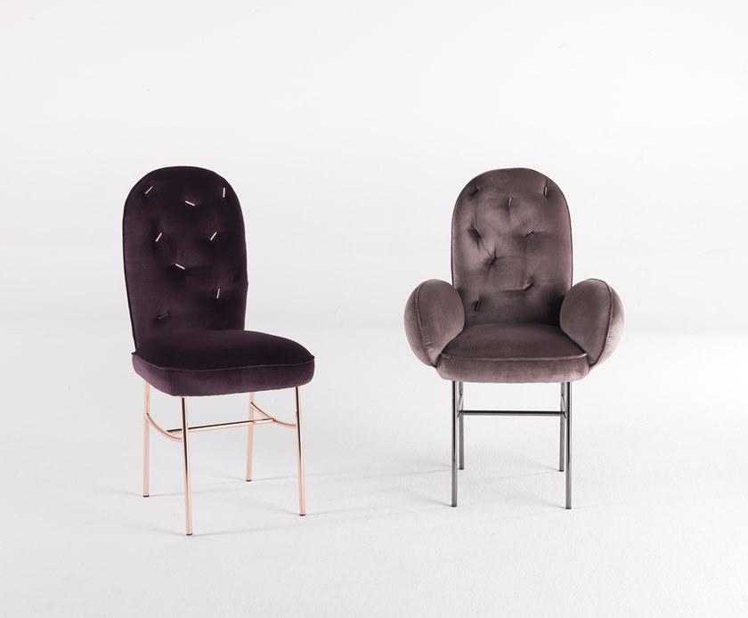 JCP UNIVERSE Мягкое бархатное кресло с подлокотниками sun-id-1367834 - Вид №2