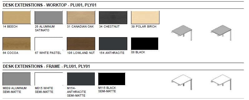 Прямоугольный секционный стол со звукопоглощающими перегородками MDD Ogi ARCH-00095683 - Вид №8