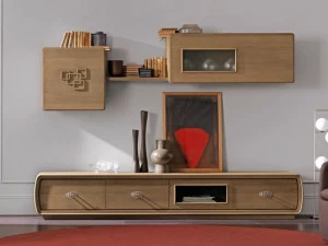 Cantiero Модульная деревянная стенка для хранения вещей Amarcord day Comp. 1002