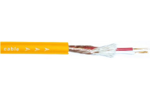 15525901 Микрофонный кабель, 2 жилы, желтый BW7823 Belsis