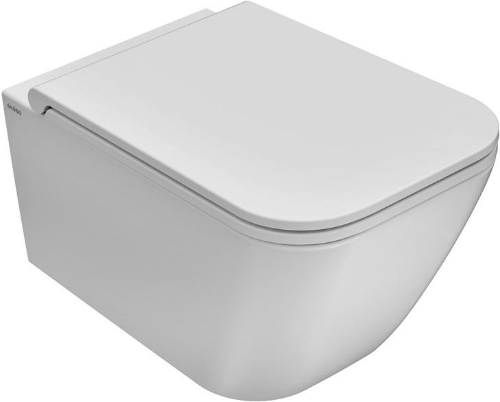 Подвесной унитаз настенный Белый Ceramica Globo STONE Италия sun-id-1409495 - Вид №3