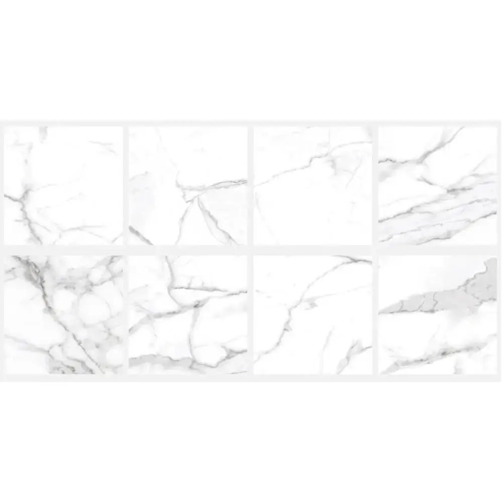 Глазурованный керамогранит Estima Роял RL01 80x80 см 1.28 м² неполированный цвет белый STLM-2077755 - Вид №2