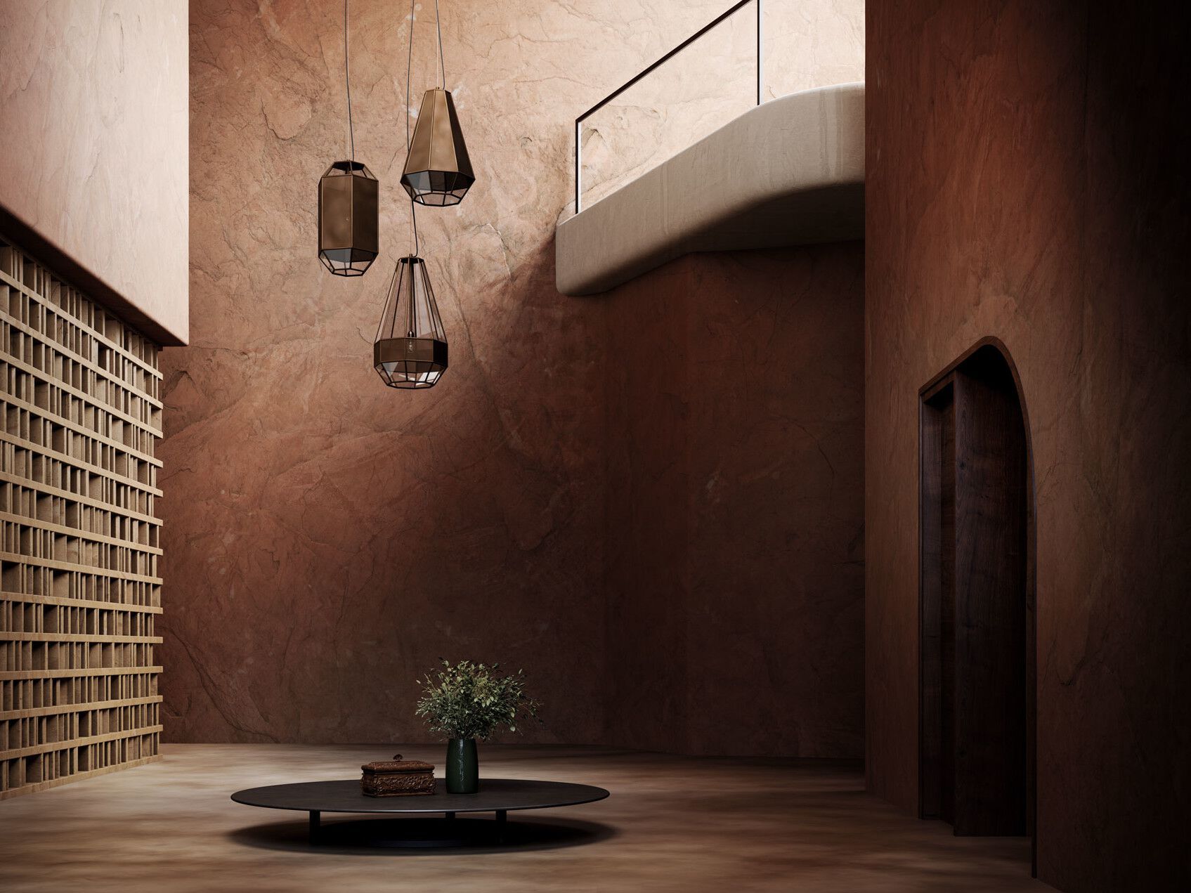 Латунный подвесной светильник Il Fanale Massira ARCH-00030410 - Вид №2