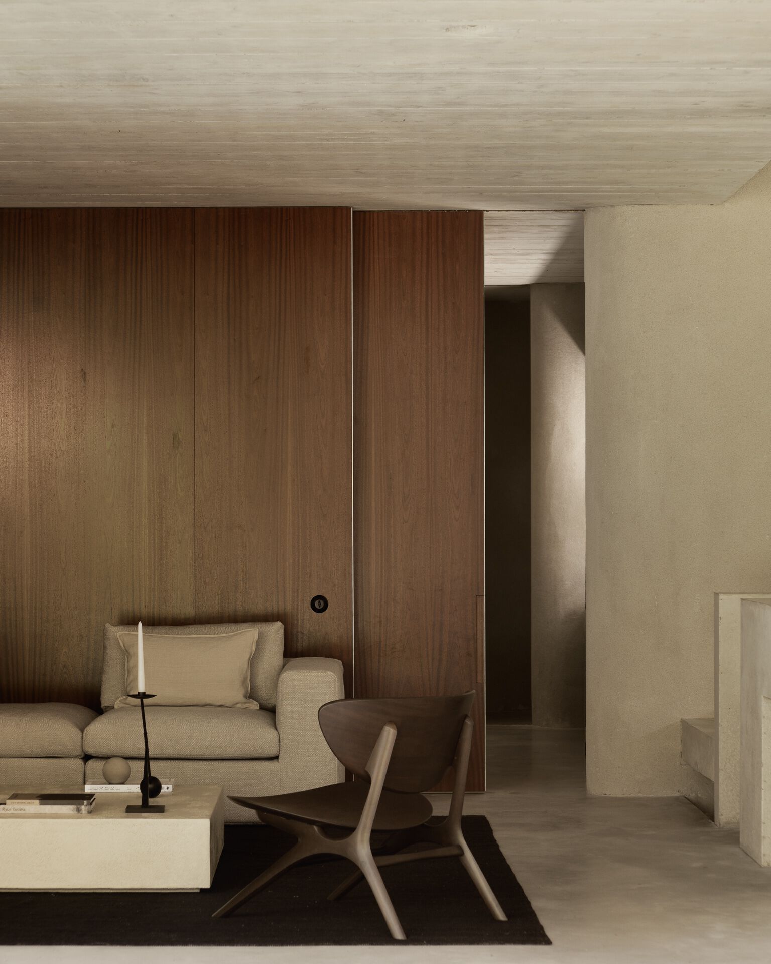 Кресло из красного дерева Ethnicraft Eye ARCH-00152098 - Вид №6