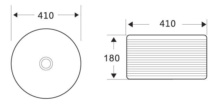 BB1420 Накладная раковина на столешницу  овальная BELBAGNO  - Вид №1