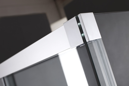 Душевой уголок CEZARES PREMIER-SOFT-W-AH-1-140/80-C-Cr-IV  - Вид №2