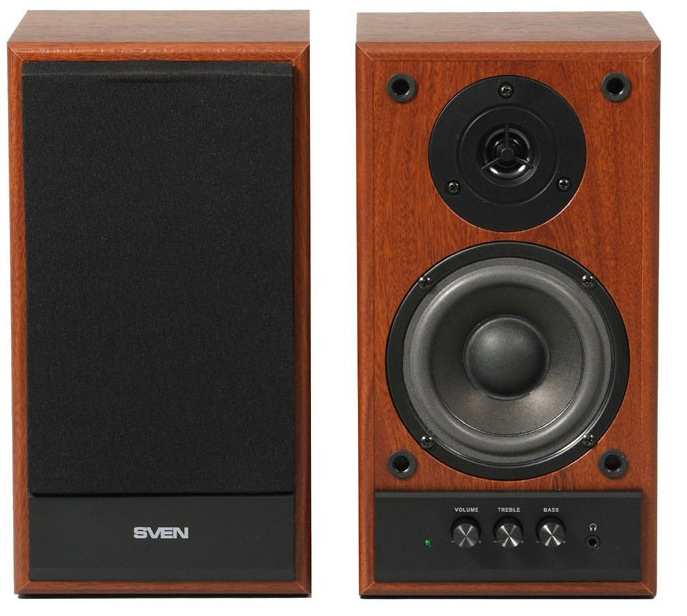 SV-0120702WN Колонки деревянные ас sps-702 (40 вт), орех Sven Santreyd 