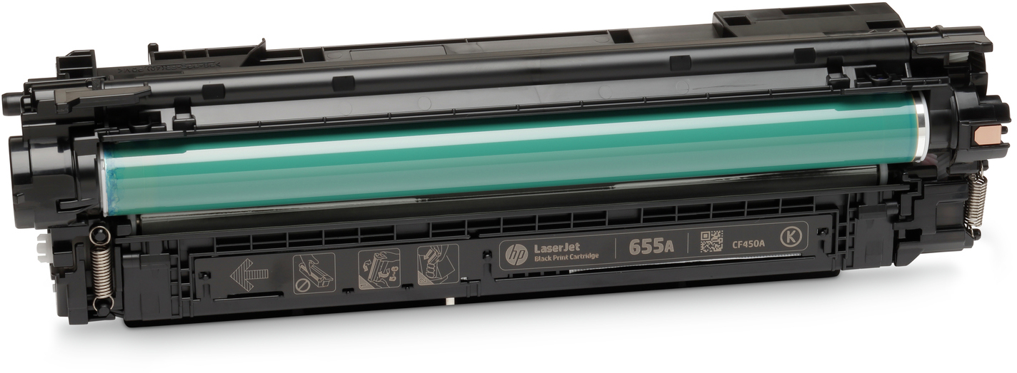 CF450A 655a black original laserjet toner cartridge HP Santreyd  - Вид №2