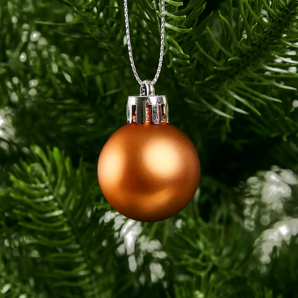 87036417 Набор новогодних шаров Christmas ø6 см цвет розовый 100 шт. STLM-1415457 Santreyd  - Вид №15