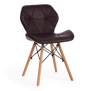 90352412 Стул 17226 72х45х45 см экокожа цвет темно-коричневый Modern STLM-0196816 TETCHAIR