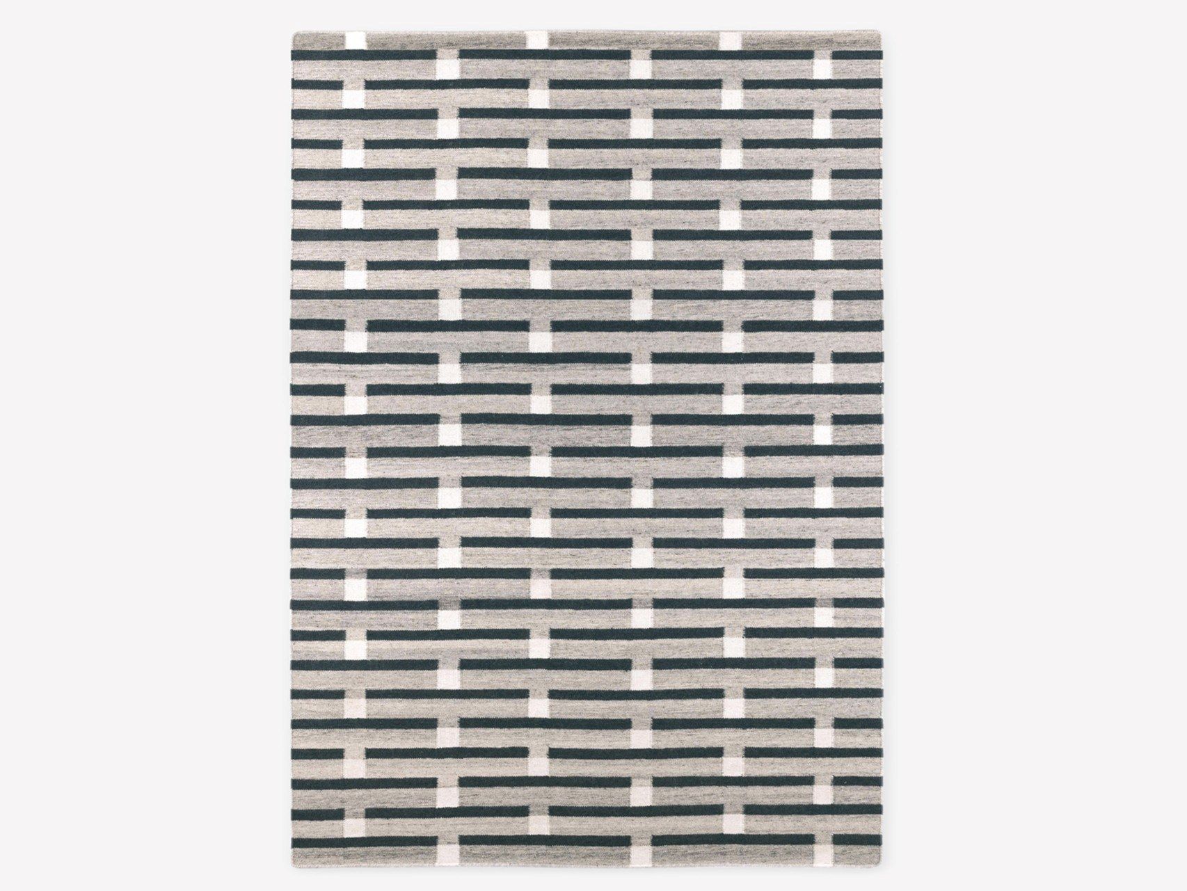 Прямоугольный шерстяной ковер с геометрическим рисунком Case PURLIN ARCH-00110167 - Вид №1