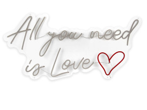 Световая вывеска из оргстекла