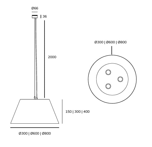 Алюминиевый подвесной светильник Exporlux EVA SU ARCH-00108212 - Вид №3