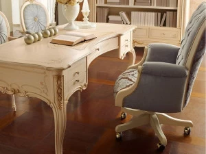 Valderamobili Стул для руководителя на колесиках Casa principe Cprf07/l