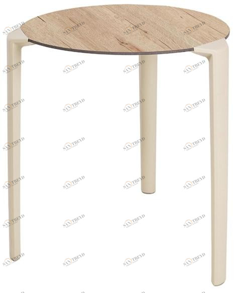 Ezpeleta Штабелируемый садовый стол из полипропилена и hpl  Mhk-oner 