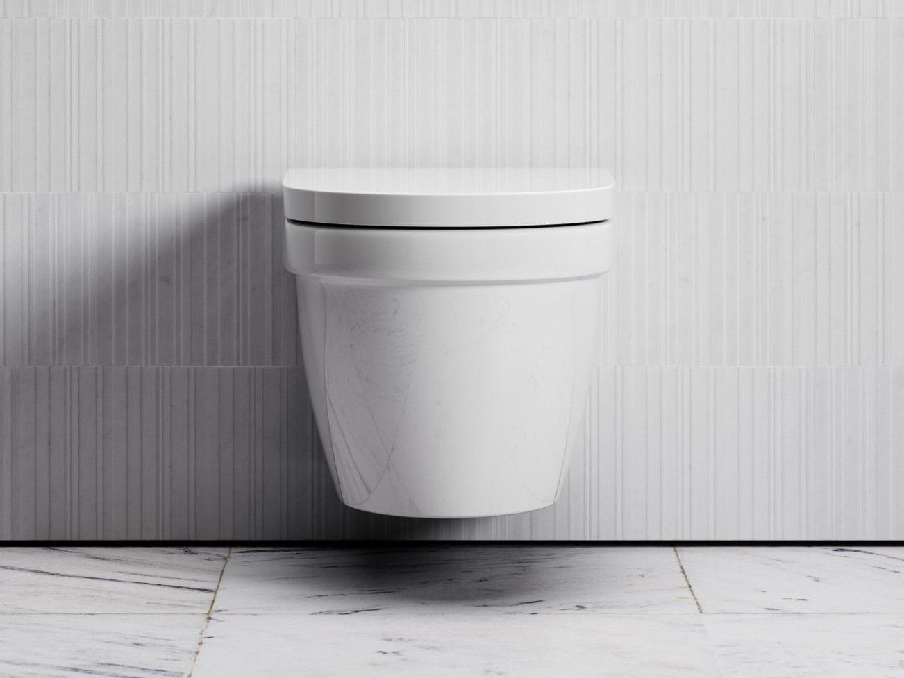 Керамический подвесной туалет без бриды LUSSO BERKELEY ARCH-00048750