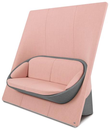 profim 2-х местный тканевый диван с высокой спинкой Wyspa sun-id-1422243 - Вид №1