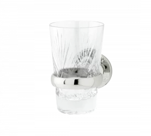Gentry Home Держатель стакана с кристаллами Oxford Никель GH101302