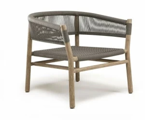Ethimo Веревочное садовое кресло с подлокотниками Kilt