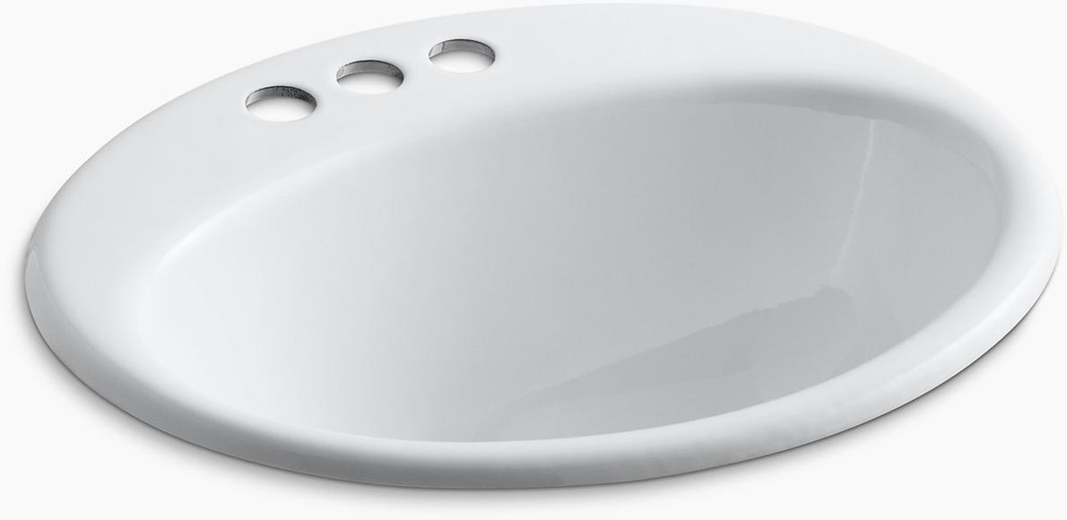 K-2905-4-47 Накладная раковина на столешницу  прямоугольная Kohler  - Вид №1