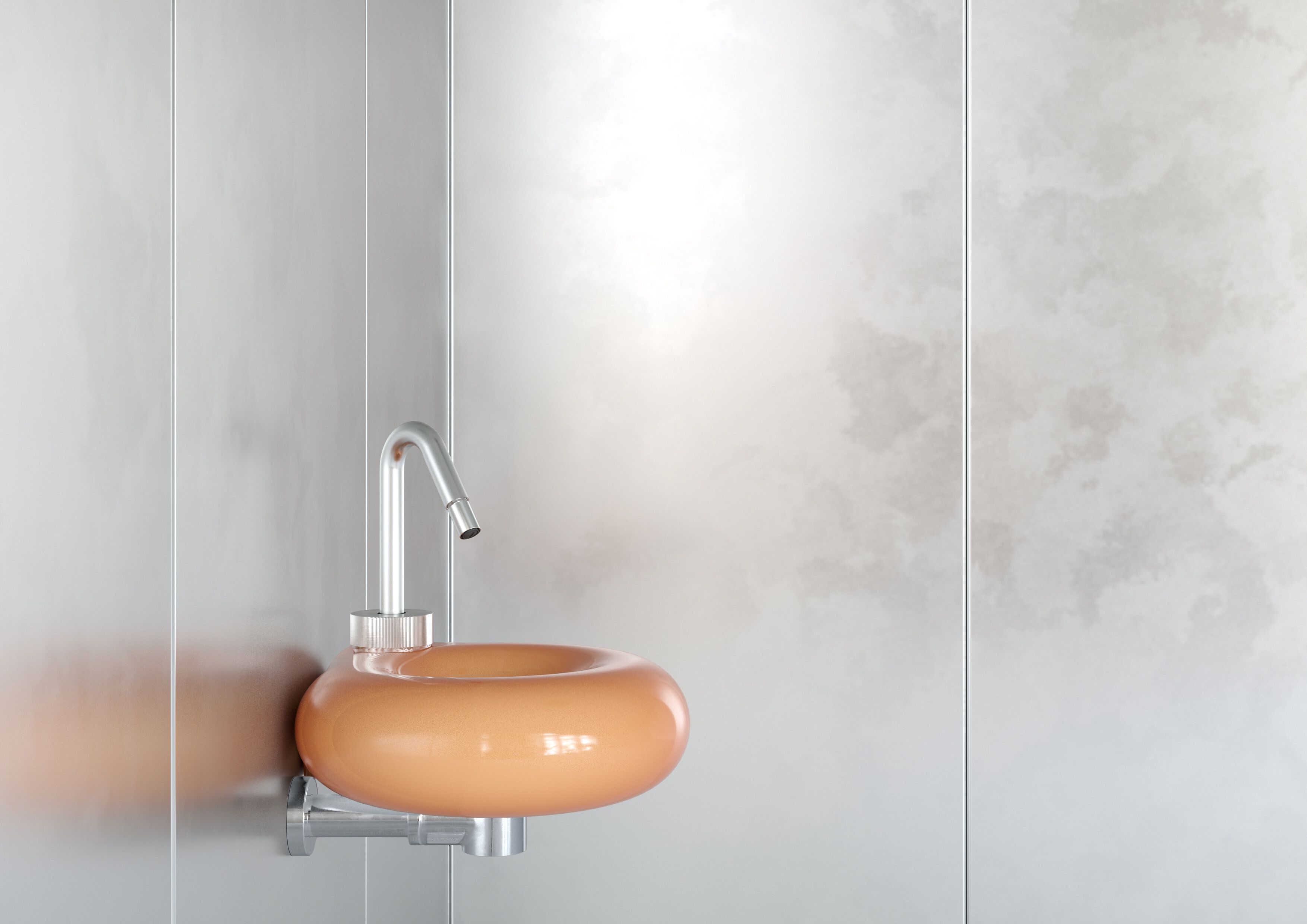 Керамическая столешница или подвесная раковина Trone Orbe ARCH-00133719 - Вид №1