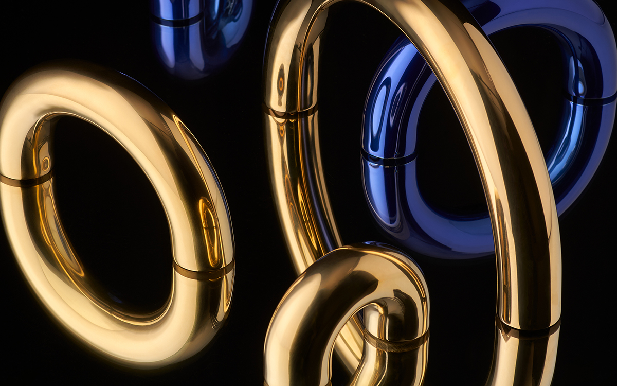 15900801140 Толстая ручка, средняяd line Tom Dixon  - Вид №2