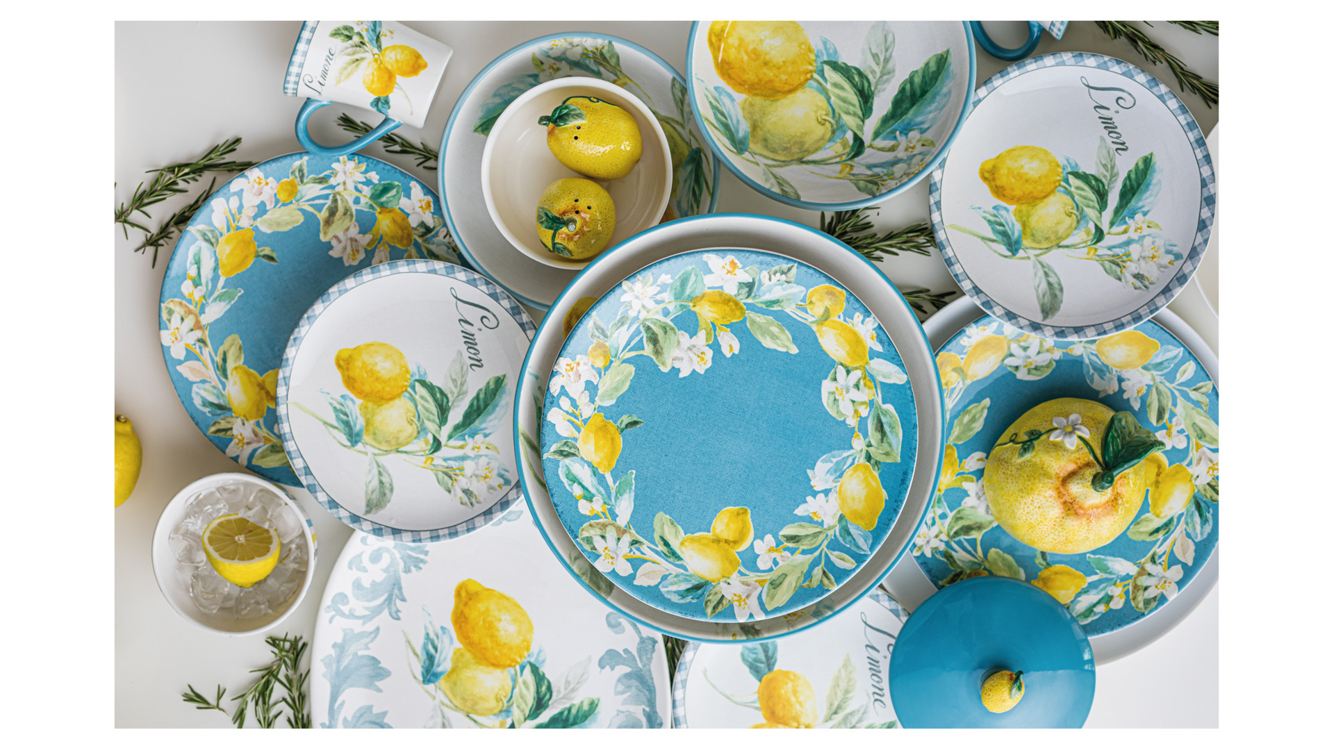 10652475 Certified International Набор для соли и перца 3D Certified Int. Лимоны 8см, керамика Керамика  - Вид №1