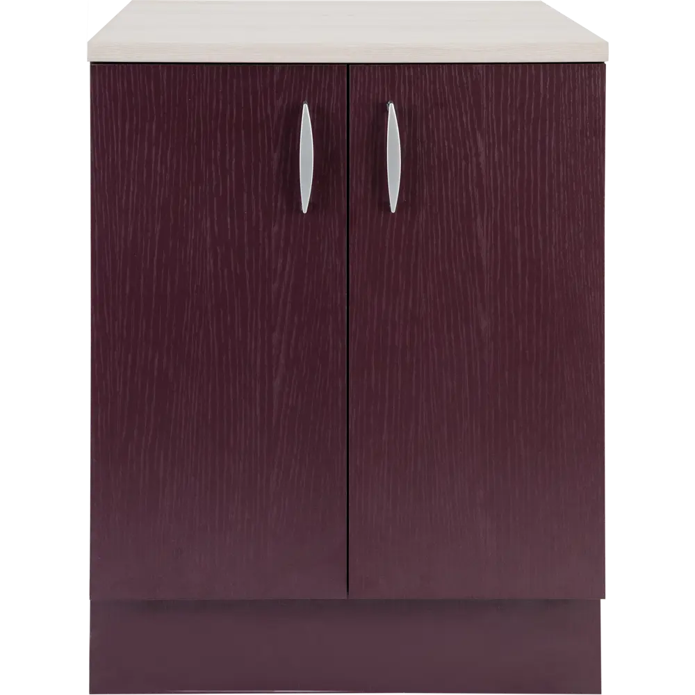 Шкаф напольный «Бургун» 60x85.2х60 см, ЛДСП, цвет бургун Santreyd STLM-2156977 - Вид №3