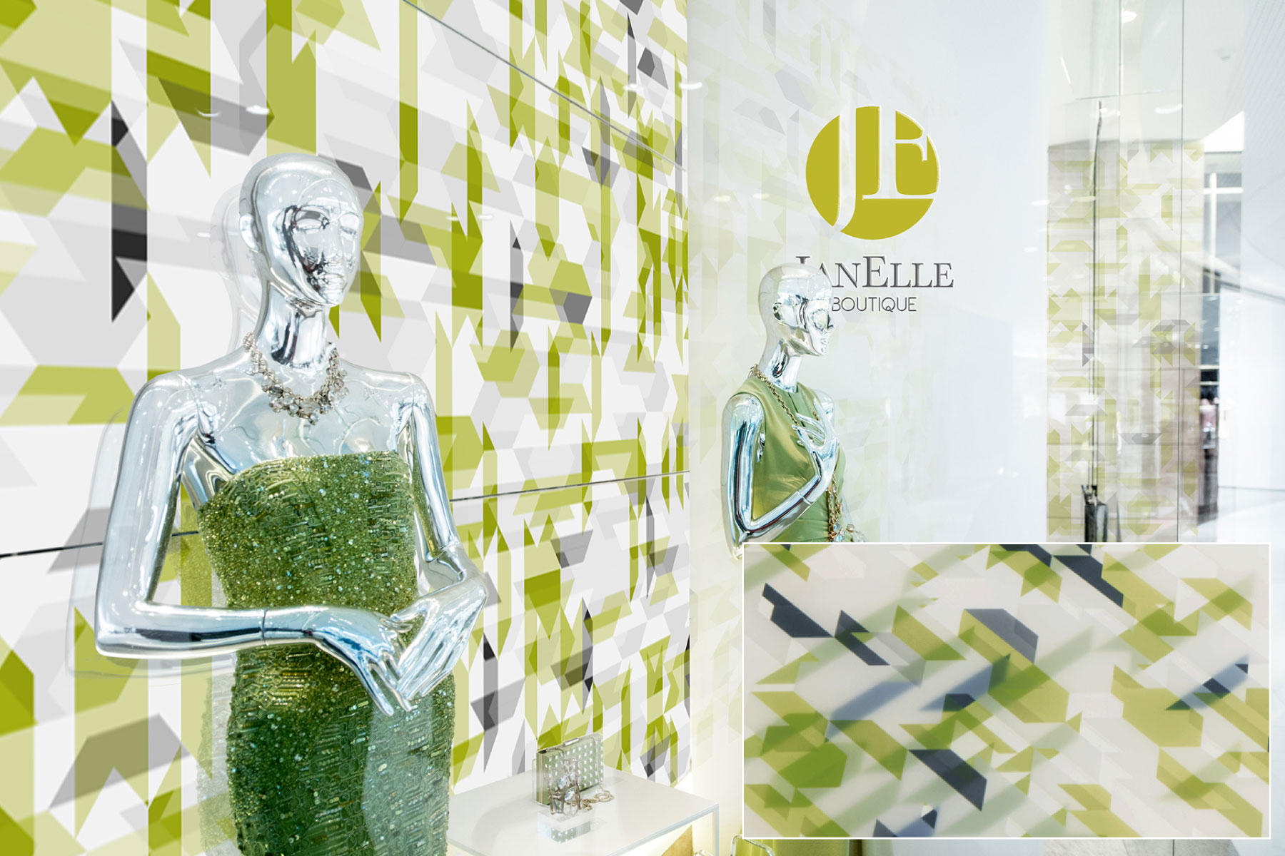 FSRT363 Стеновые панели из стекла vivispectra vektr с индивидуальной прослойкой в ​​стандартной отделке Forms-surfaces  - Вид №10