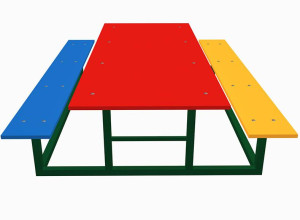 14129 Комплект ПИКНИК ДВОР, стол и скамьи LAB.Space